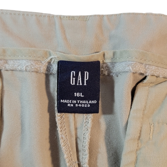 Gap Vintage Y2K 2003 Wide Leg Baggy Khaki Casual Wear Dress Pants Women's 16L - Picture 9 of 15